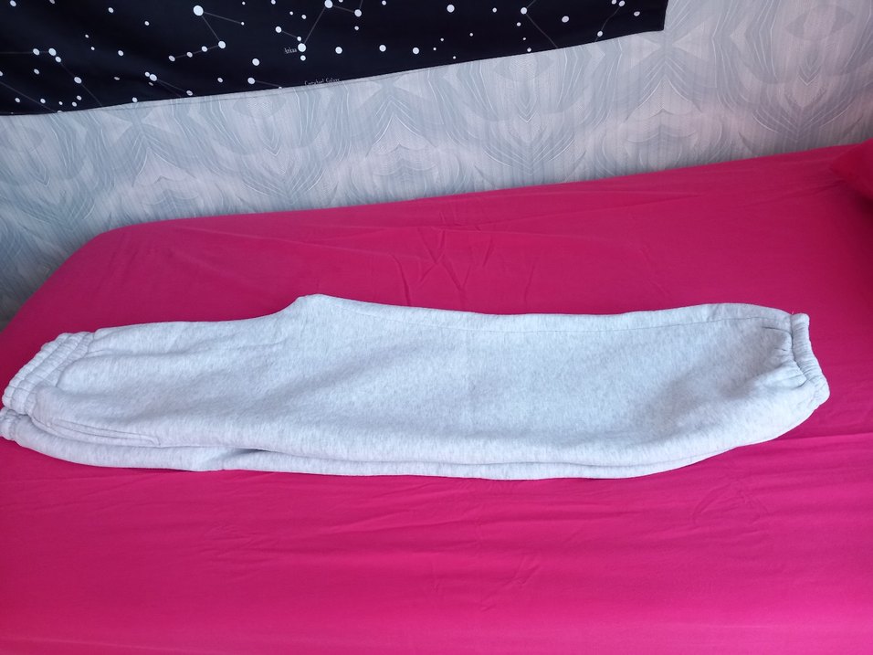 Gri Rahat Kesim Kadın Eşofman Altı büyük beden - Görsel 2