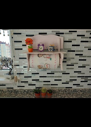 Ikea Ahşap havluluk peçetelik 