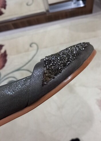 Şık pul taşlı babet  - Görsel 4