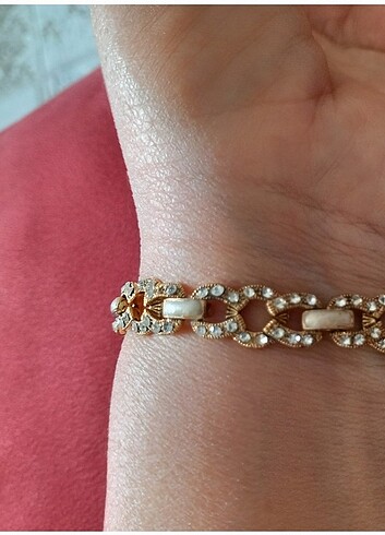 Sedef & taşlı bileklik  - Görsel 3