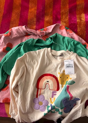 NEXT Kız Çocuk Çok Renkli Baskılı Sweatshirt - Görsel 2