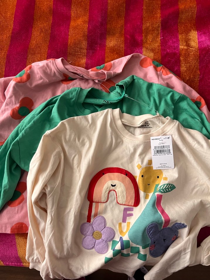 NEXT Kız Çocuk Çok Renkli Baskılı Sweatshirt - Görsel 2