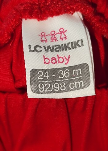 LC Waikiki Kız Çocuk Kırmızı Fırfırlı Etek