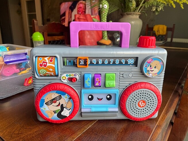 Fisher price eğitici radyo