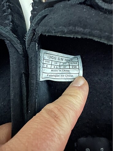 37 Beden Ugg Loafer ayakkabı