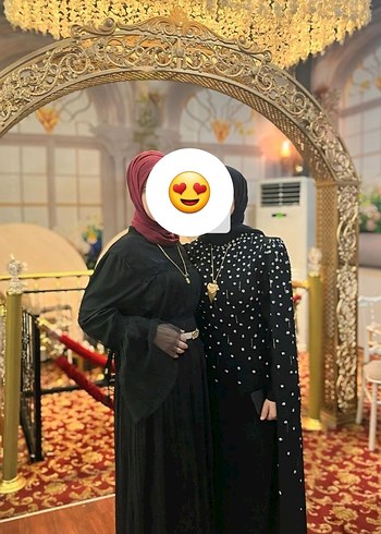 Siyah tesettür abiye - Görsel 2