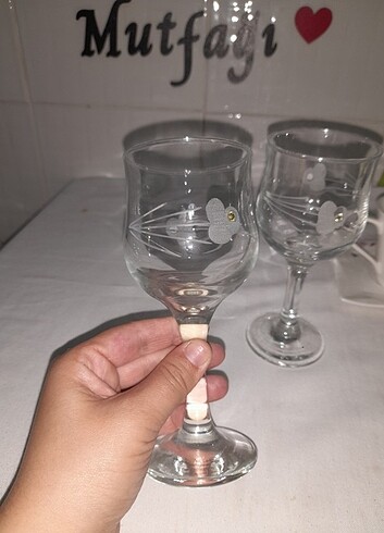 6 li cam kadeh bardak