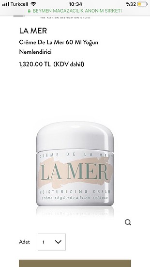 Creme de la mer 