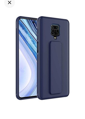 Xiaomi Redmi Note 9 Pro Kılıf Zore Qstand Kapak 