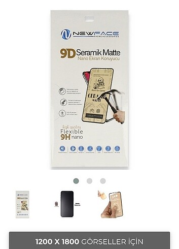 Realme 8 Mat Seramik Nano Ekran Koruyucu 