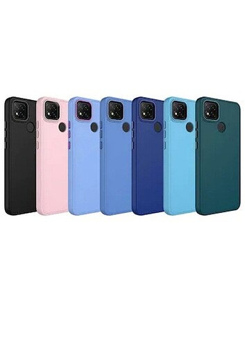 Redmi 9C Kılıf Kamera Korumalı Zore Luna Kapak 