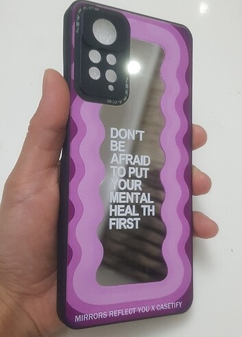 Redmi note 11 pro aynalı casetify kılıf 