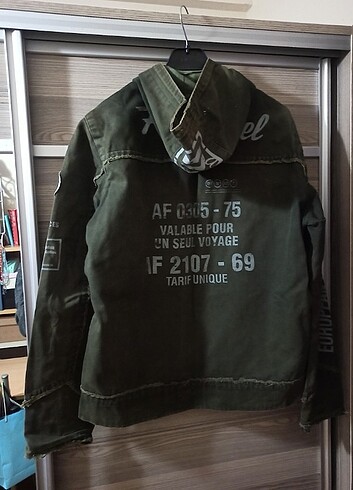 Diesel Diesel Haki Oversize Ceket