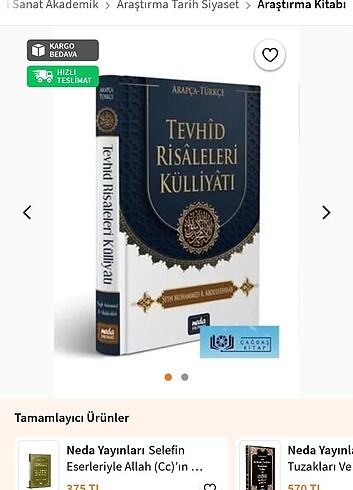  Tevhid risaleleri külliyatı 