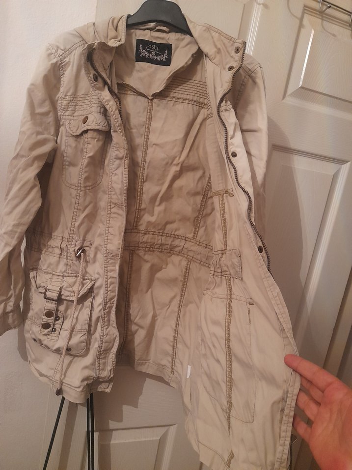 Bej  Kadın trenckot - Görsel 4