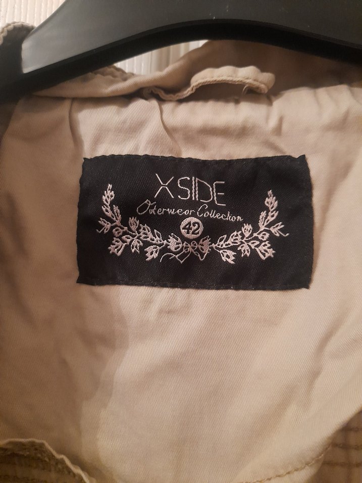 Bej  Kadın trenckot - Görsel 5