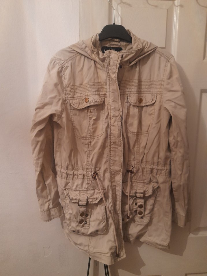 Bej  Kadın trenckot - Görsel 2