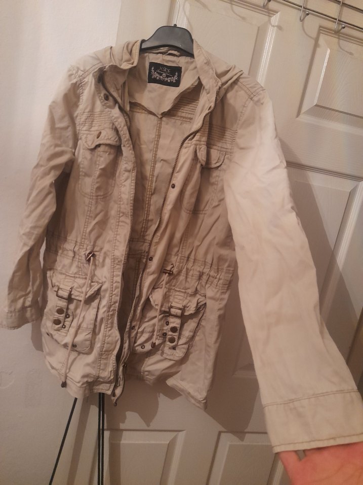 Bej  Kadın trenckot - Görsel 3