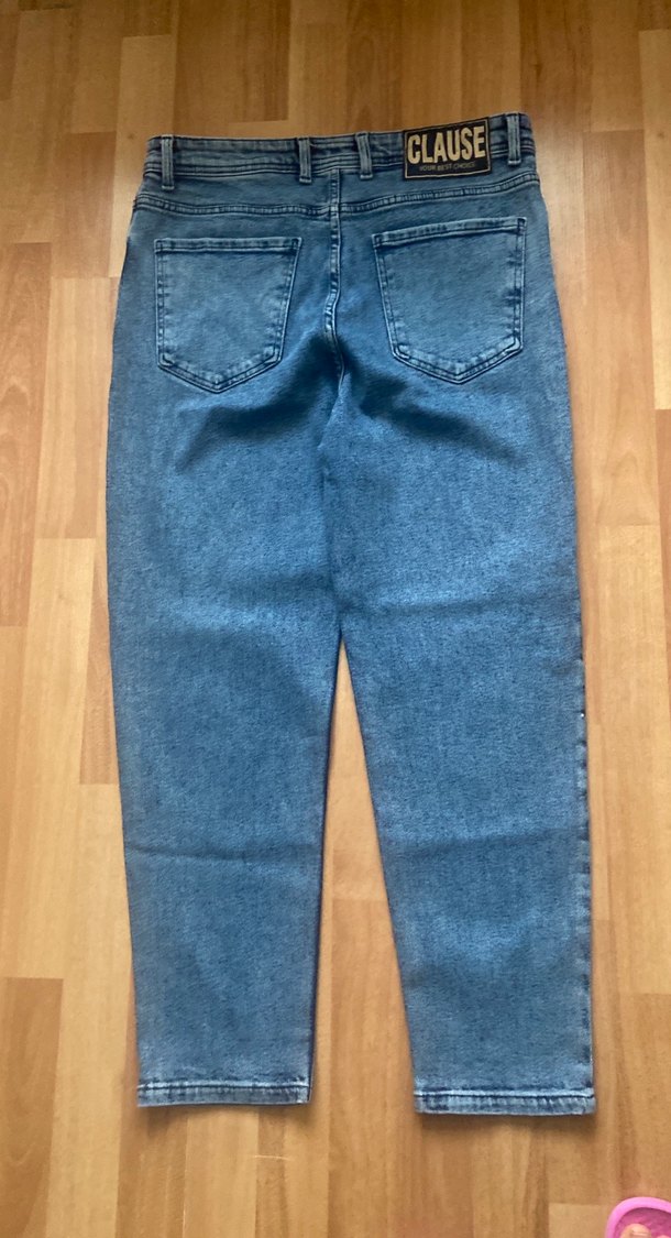 Gri Rahat Kesim Midi Kot Pantolon - Görsel 4