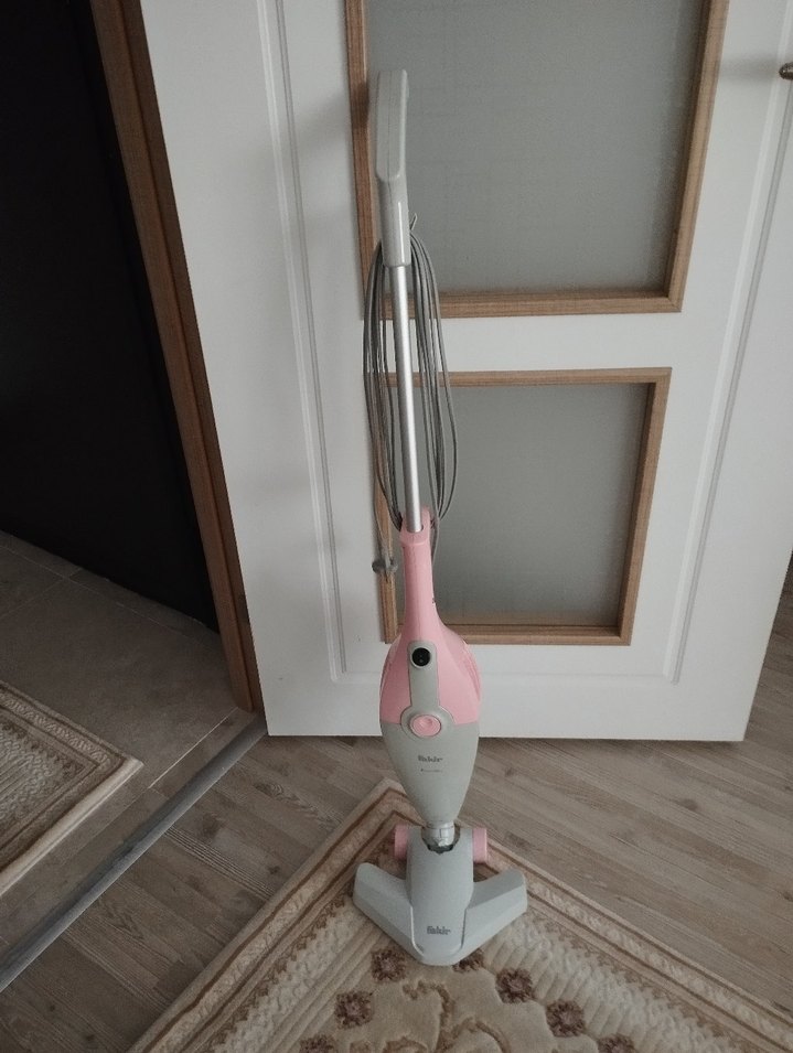 Pembe Faldir Elektrikli Süpürge - Görsel 4