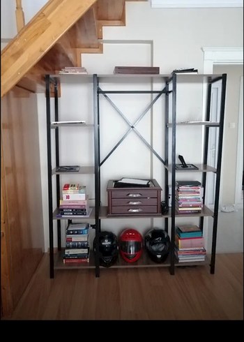 Diger Kırmızı Biker Motosiklet Kaskı - Görsel 5