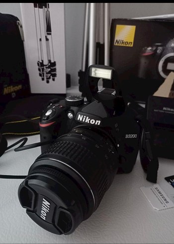 Nikon D3200 Siyah Dijital Fotoğraf Makinesi