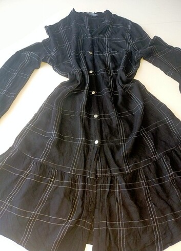36 Beden siyah Renk Siyah gothic elbise