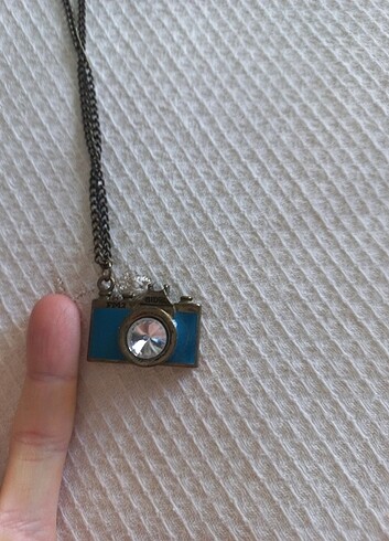 Tasarımcı Fotoğraf Makinesi kolye
