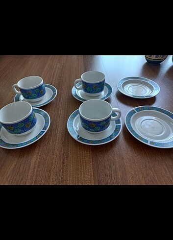 Vintage porselen çay fincanları takım