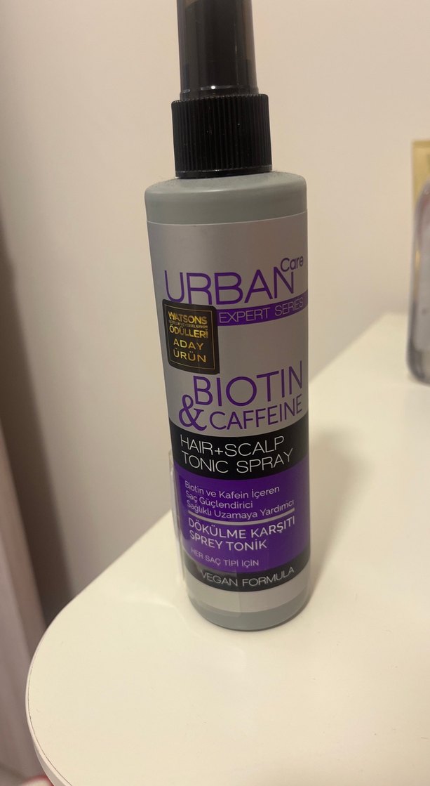Urban Biotin & Kafein Saç ve Saç Derisi Toniği - Görsel 2