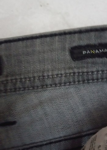 Gri Erkek Denim Pantolon slim Fit - Görsel 3