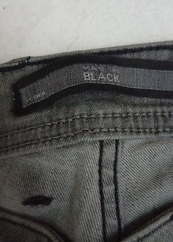 Gri Erkek Denim Pantolon slim Fit - Görsel 2