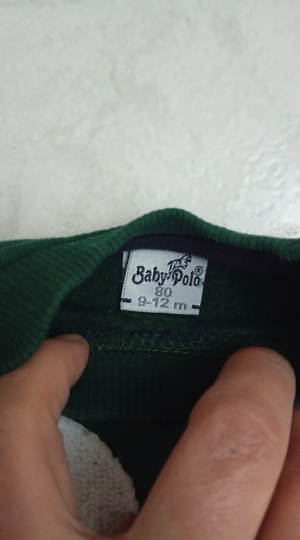 Trendy Baskılı Yeşil erkek Sweatshirt - Görsel 3