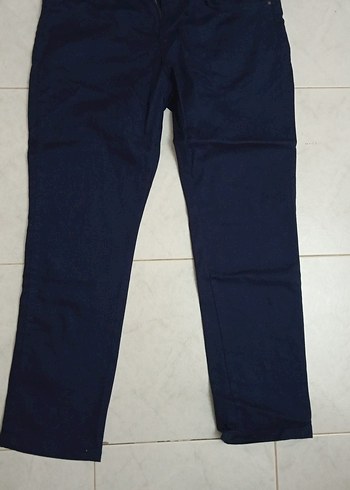 Parlak Lacivert erkek Denim Pantolon - Görsel 2