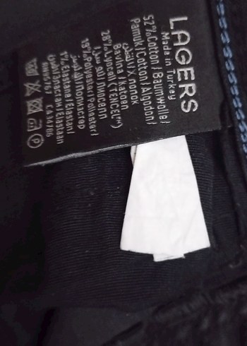 Erkek Siyah Fit Denim Jean - Görsel 3