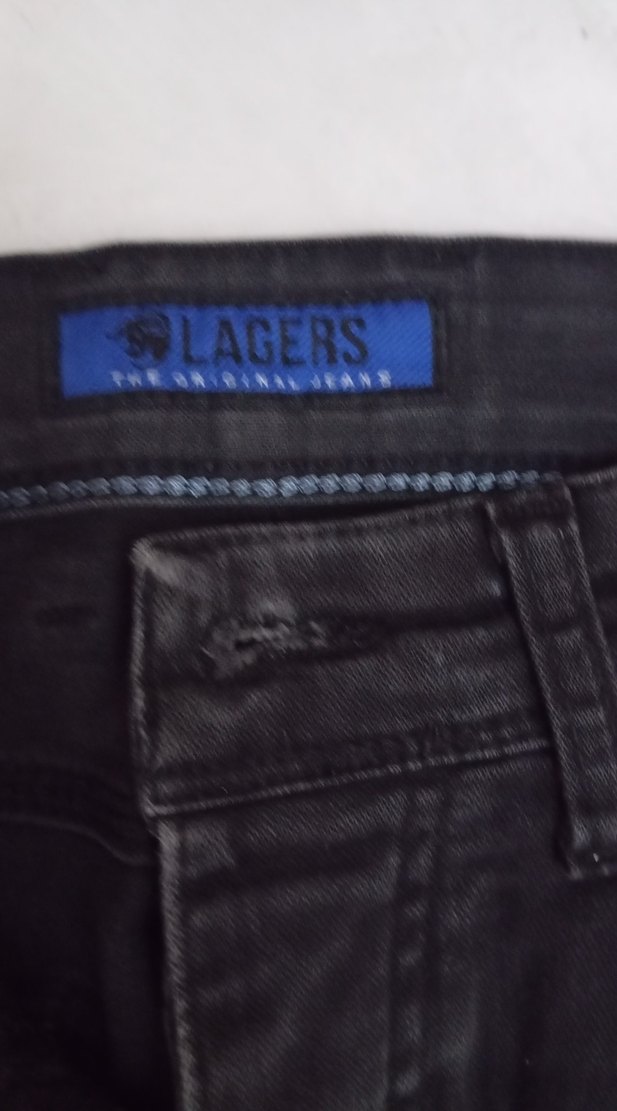 Erkek Siyah Fit Denim Jean - Görsel 2