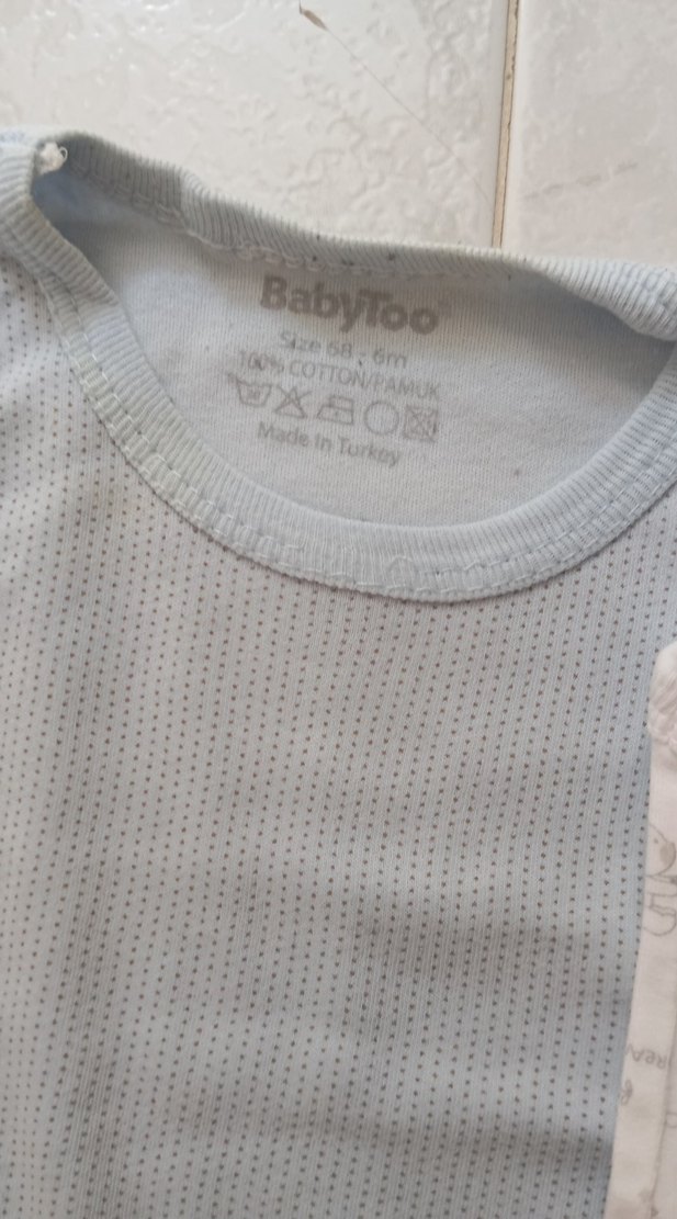 Bebek Erkek Kolsuz Pamuklu Body - Görsel 4