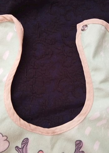 Bebek Önlüğü, Baskılı, Pastel Tonlarda - Görsel 3