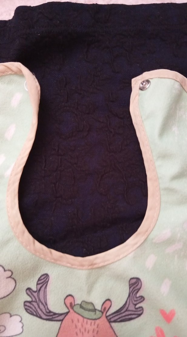 Bebek Önlüğü, Baskılı,  Pastel Tonlarda - Görsel 3