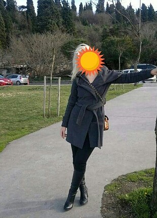 Zara kaşe kaban