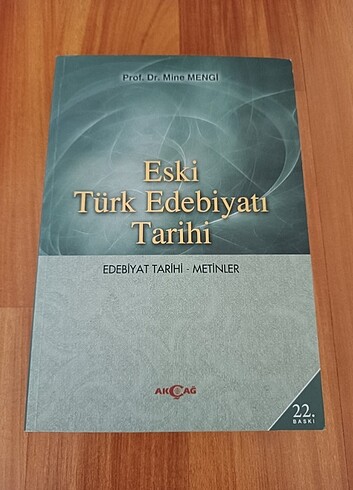 Eski Türk Edebiyatı Tarihi - Mine Mengi 