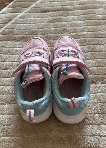 30 Beden Kız Çocuk Pembe Velcro Spor Ayakkabı