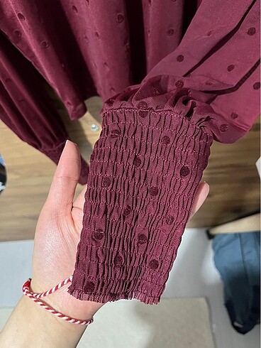 s Beden Bordo bluz