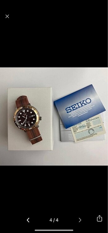  Beden kahverengi Renk Seiko SRPC68K1