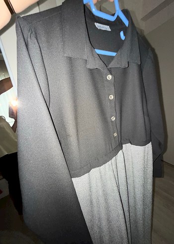 Uzun Kollu Hamile Elbise - Görsel 4