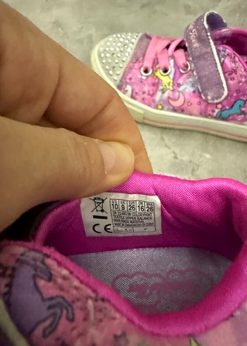 Pembe Payetli Kız Çocuk Spor Ayakkabı - Görsel 3