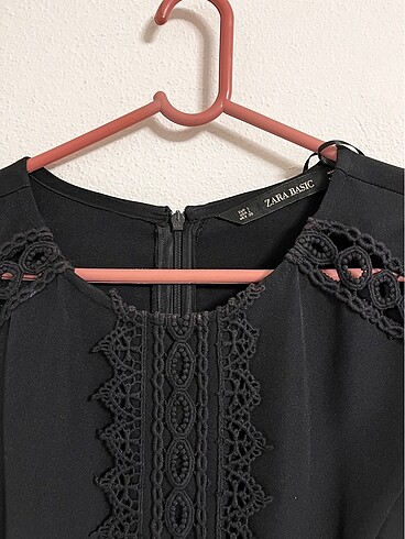 l Beden Zara basic mini elbise