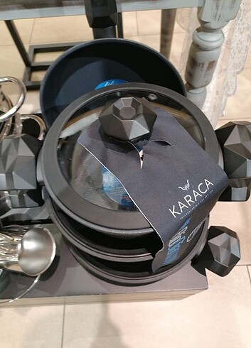 Karaca bio Diamond tencere seti 3 lü 