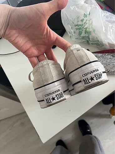37,5 Beden beyaz Renk CONVERSE Orijinal Yüksek Taban