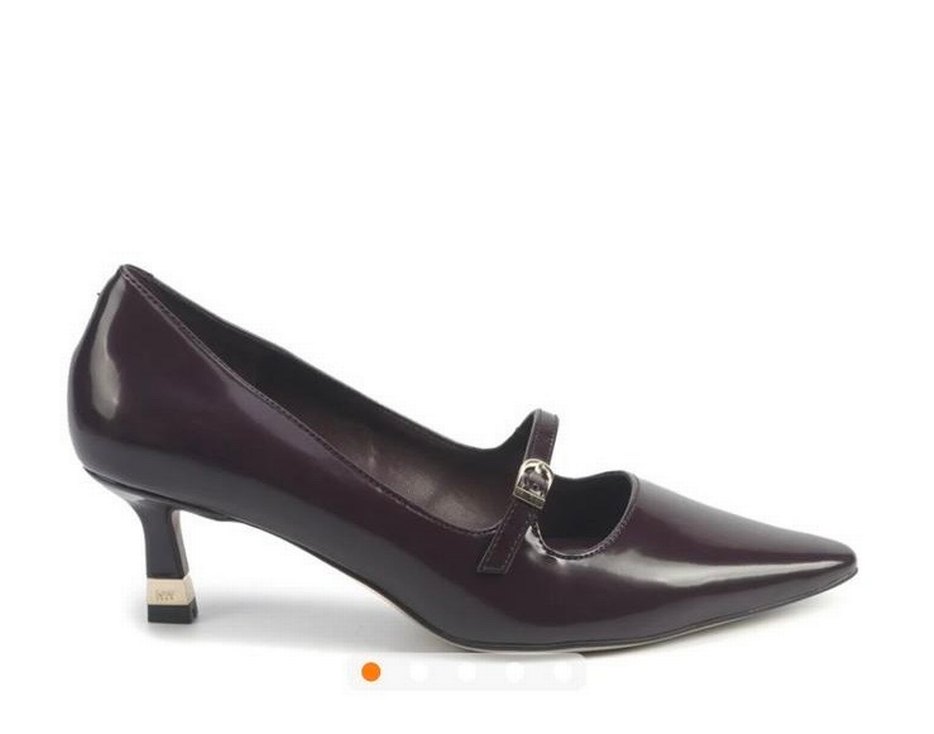 Nine West Bordo Stiletto - Görsel 3